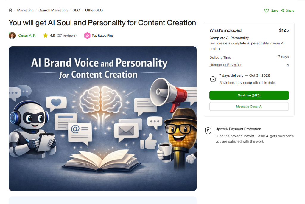 AI Brand Voice & Personality for Content Creation alternate preview